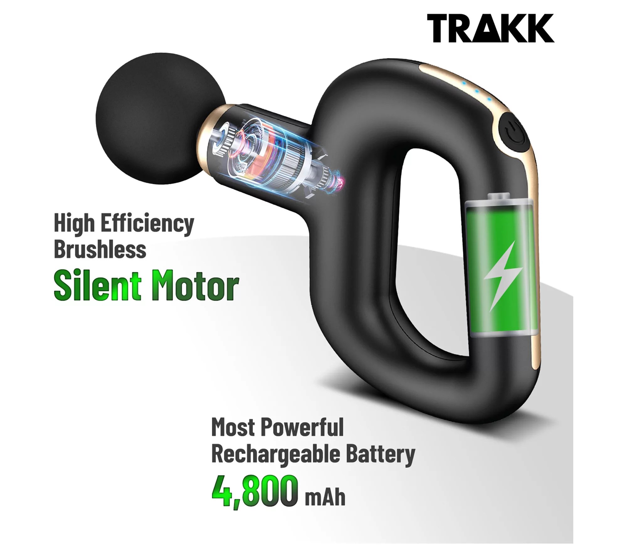 TRAKK Elite Deep Tissue Massage Gun