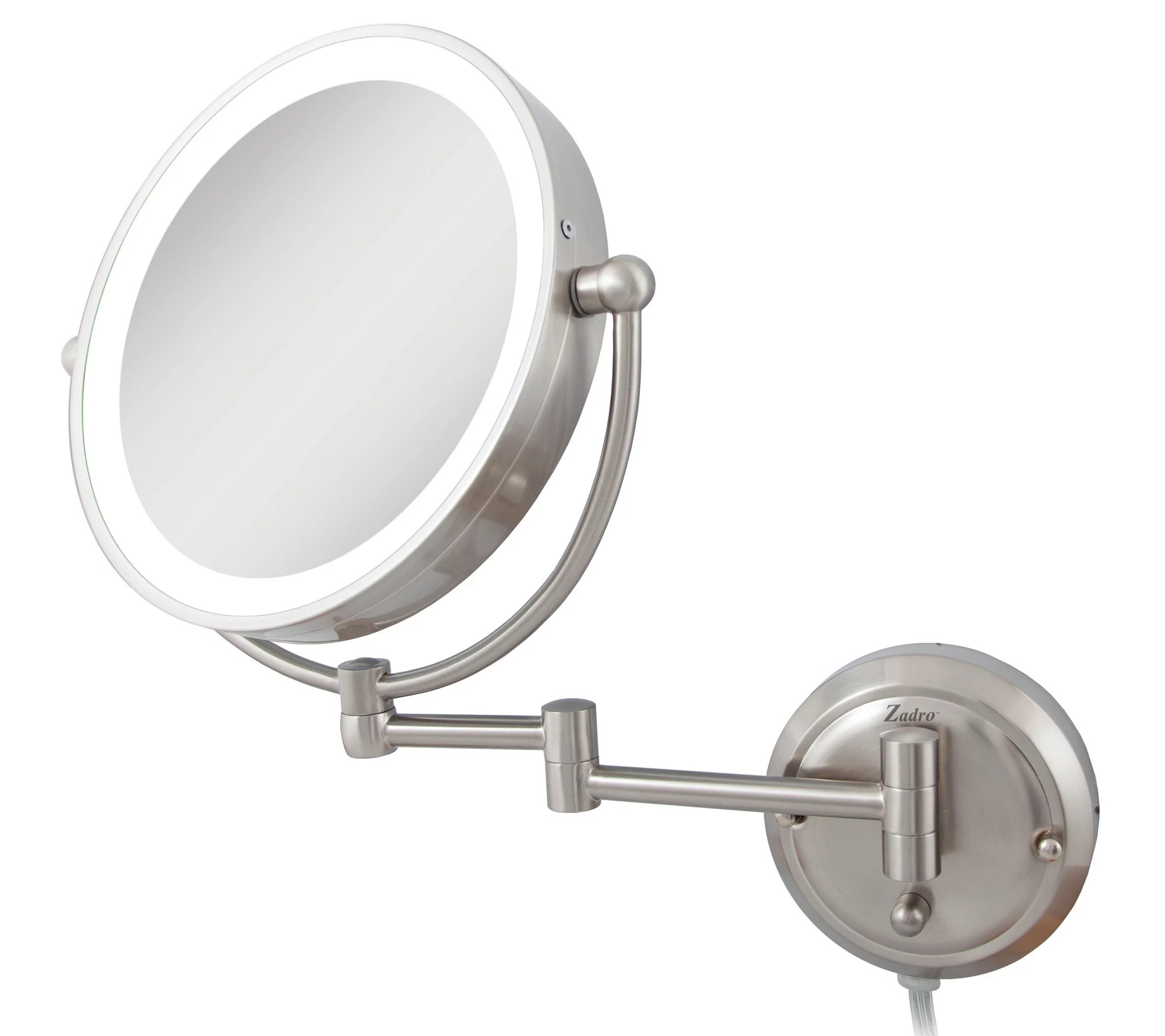 Zadro Glamour WallMount 1X/5X Mirror