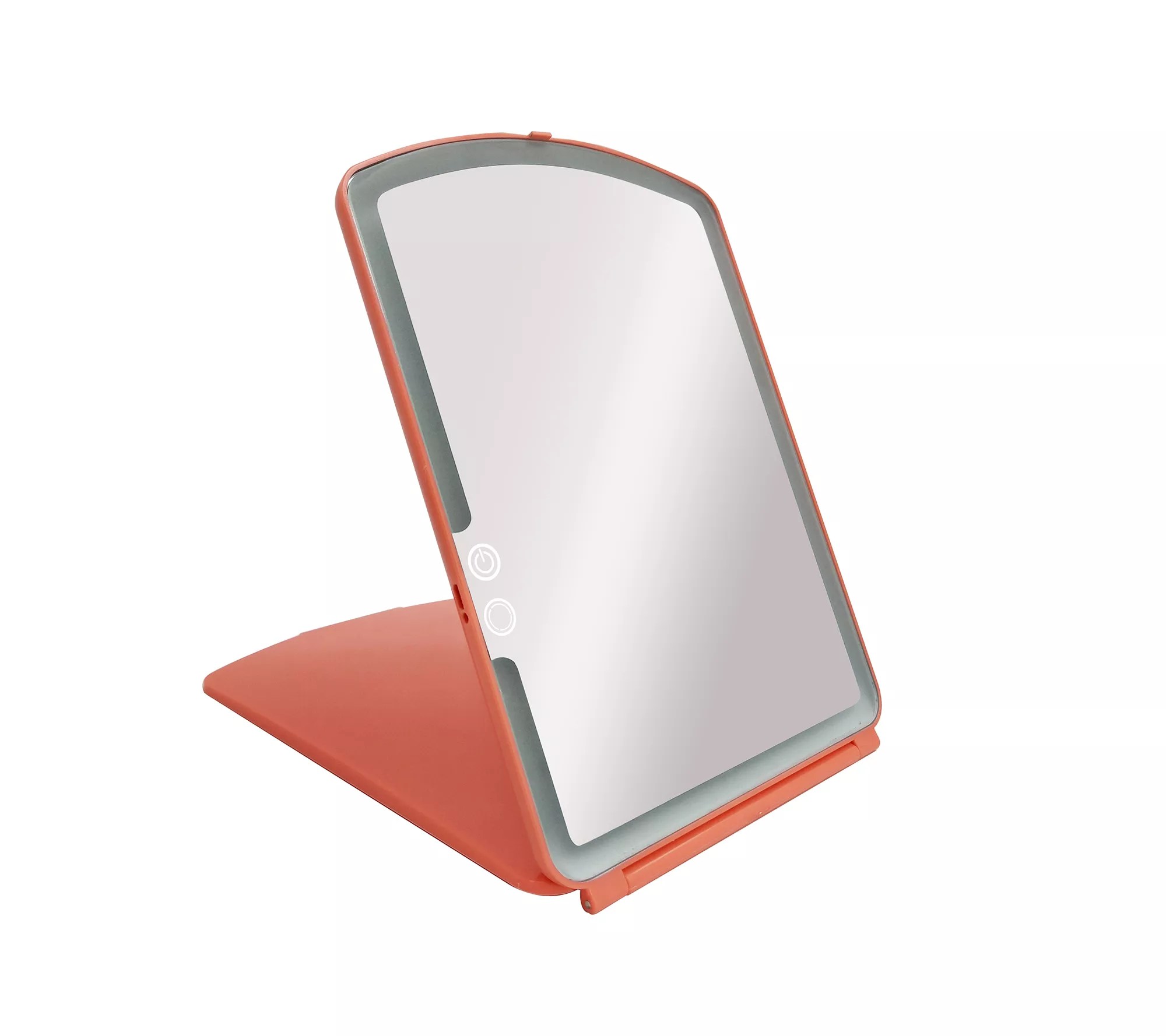 Blushly Super Slim LED Lighted Folding Vanity Mirror