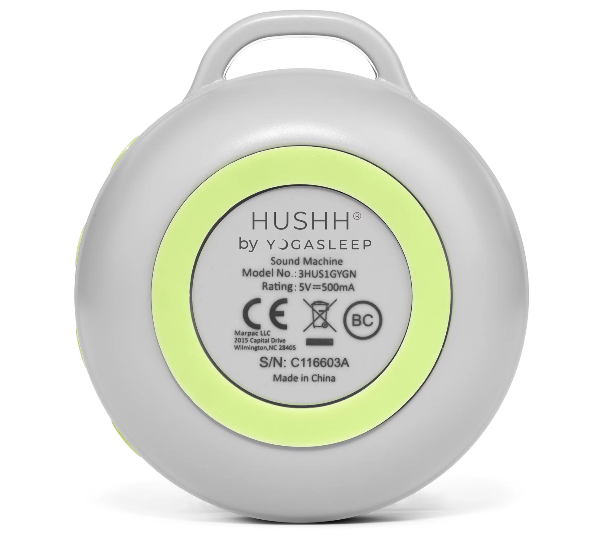 Yogasleep Hushh Portable Sound Machine