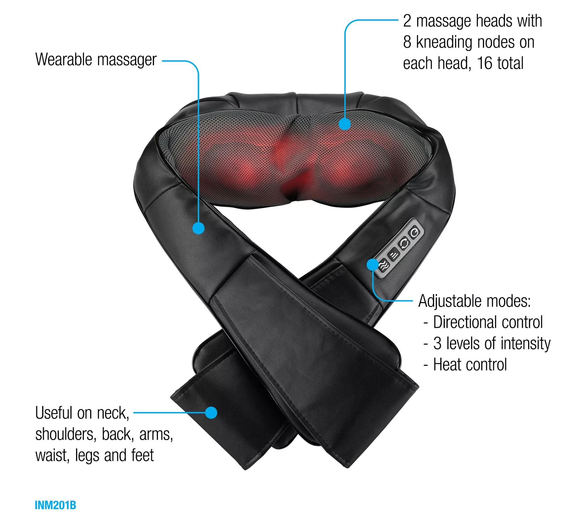 iLive Wearable Deep Tissue Massager