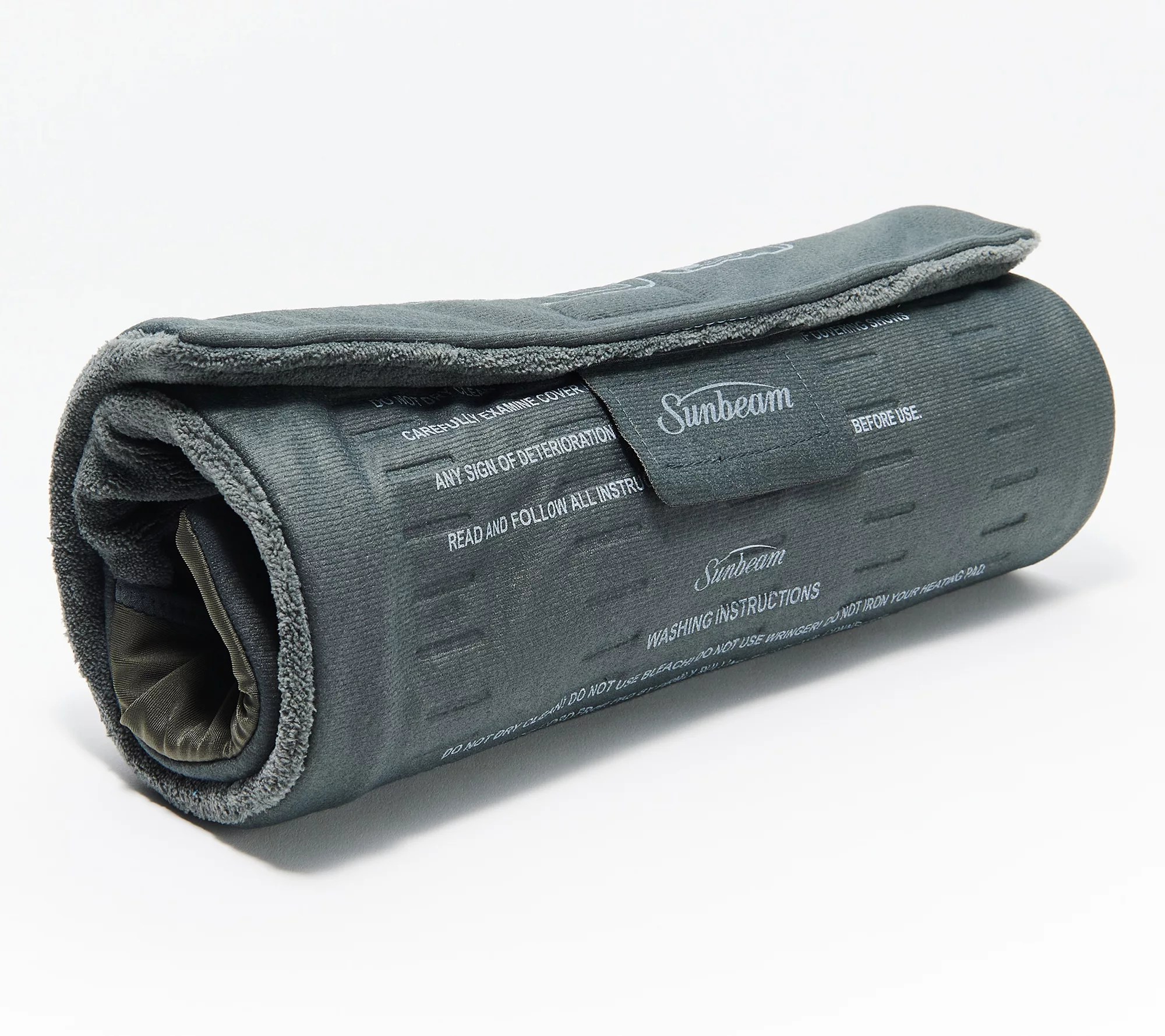 Sunbeam 12"x24" King Size Heating Pad w/ XpressHeat & Compact Storage