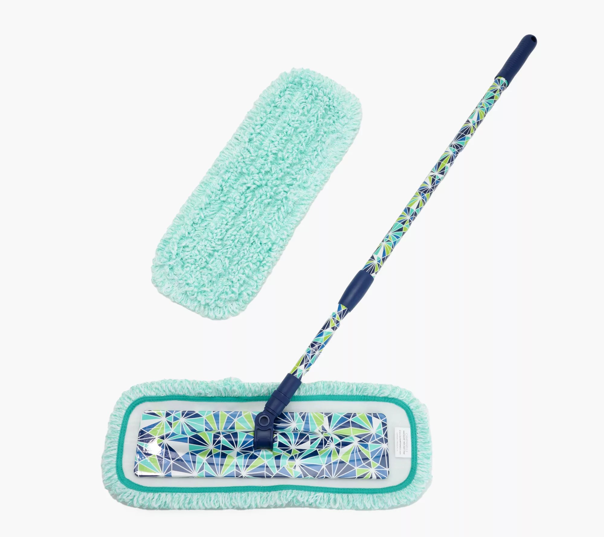 CAMPANELLI EasyGlide Microfiber Wet & Dry Mop Set