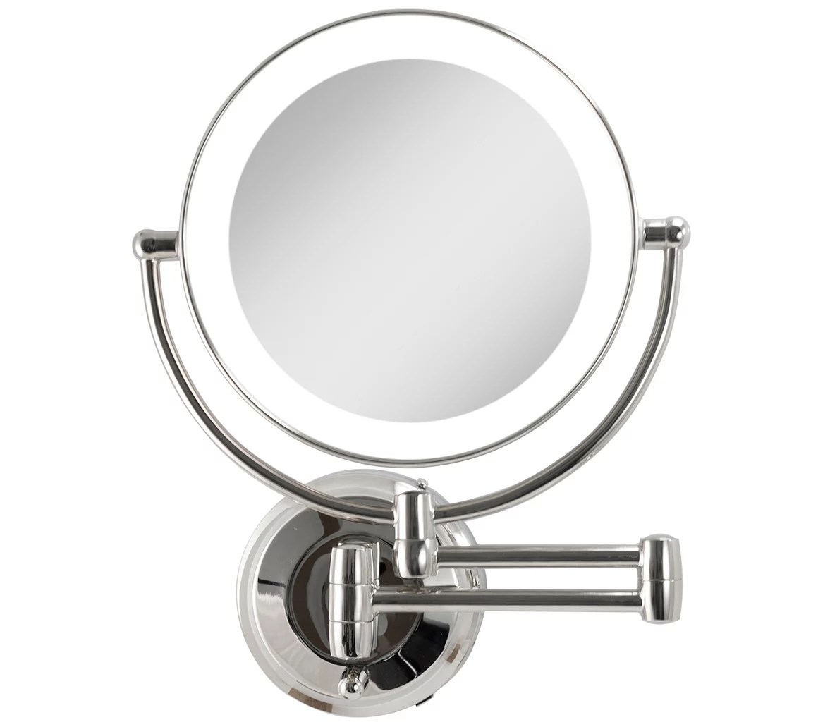 Zadro Cordless LED WallMount 1X/10X Mirror