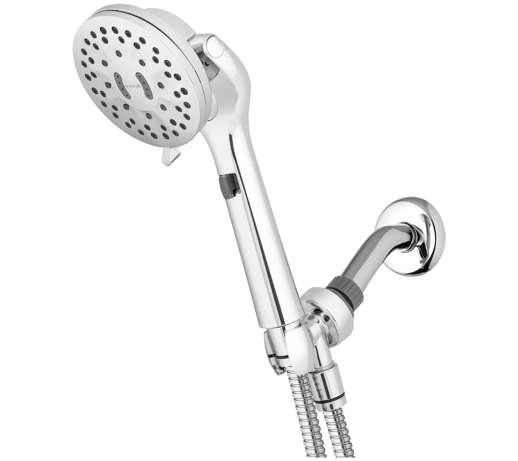 Waterpik ShowerCare Pivoting 5 Spray Setting Shower Head