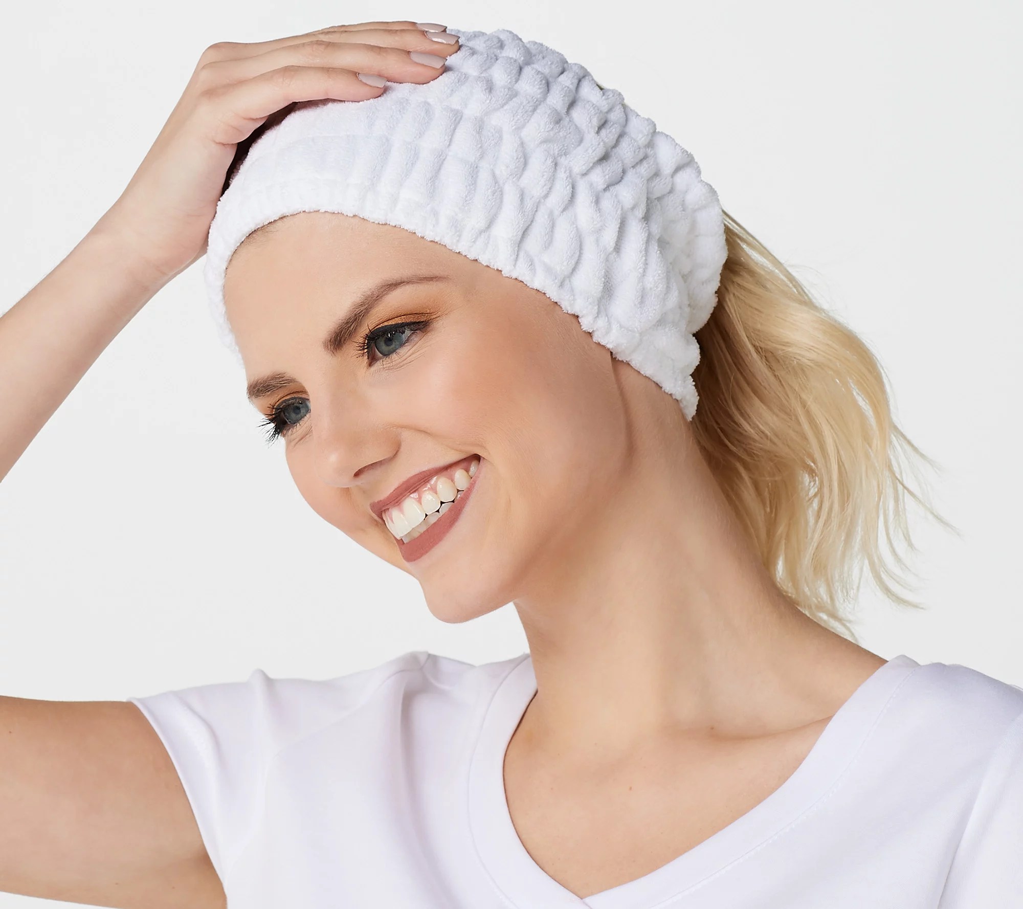 Turbie Twist 3Piece Inspirational Hair Towel and Hair Band Set