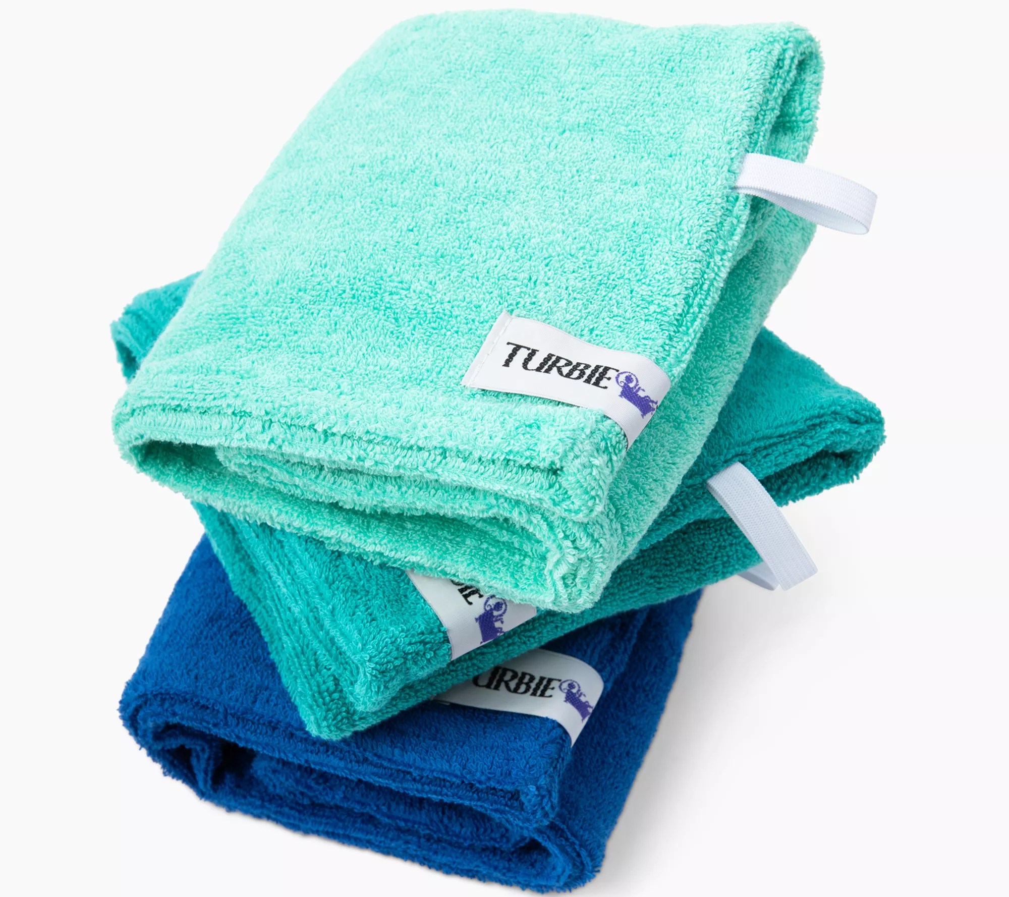 Turbie Twist Set of 3 100 Cotton Hair Towels