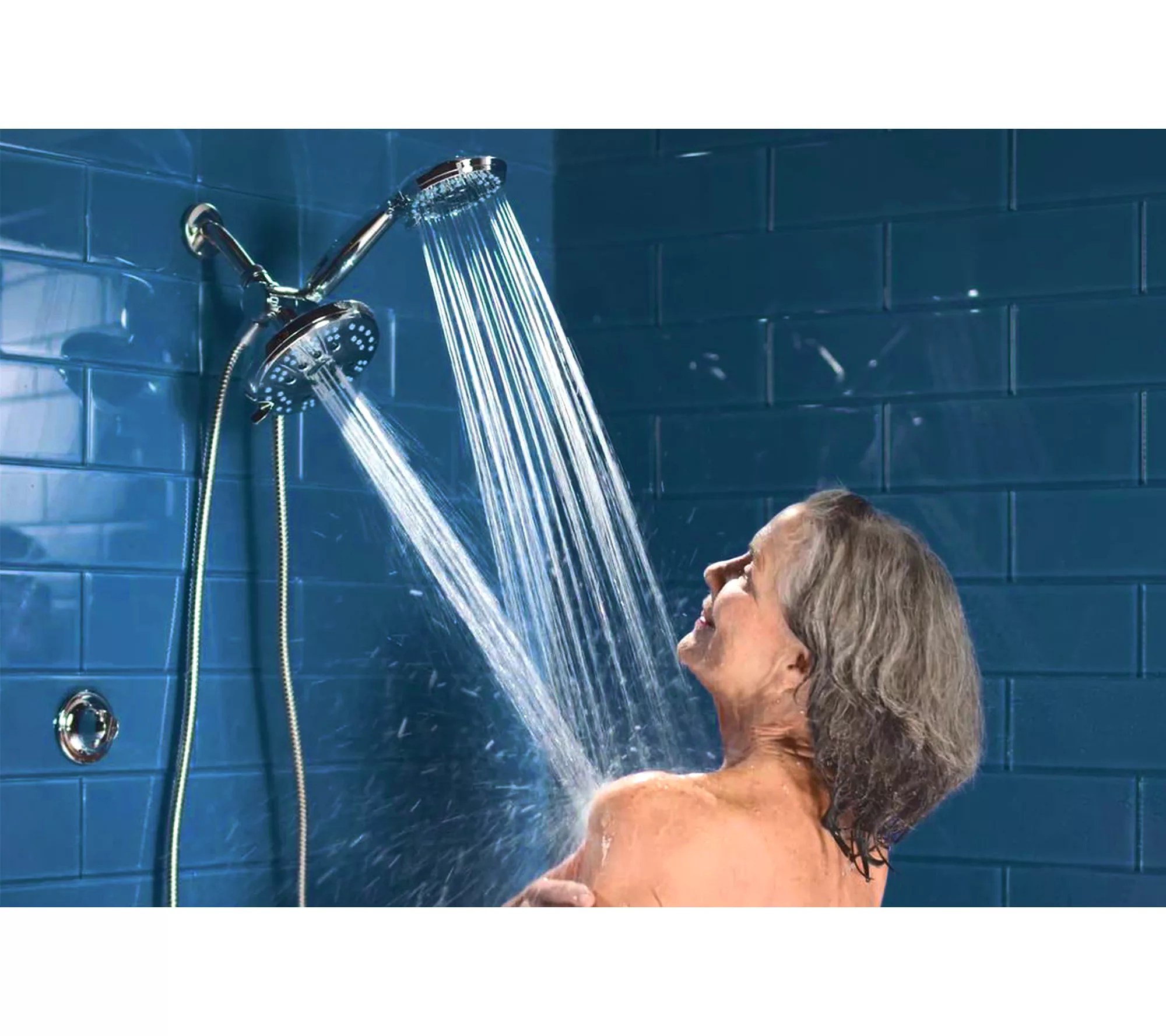AquaCare Combination Shower Set with Power Wash Function