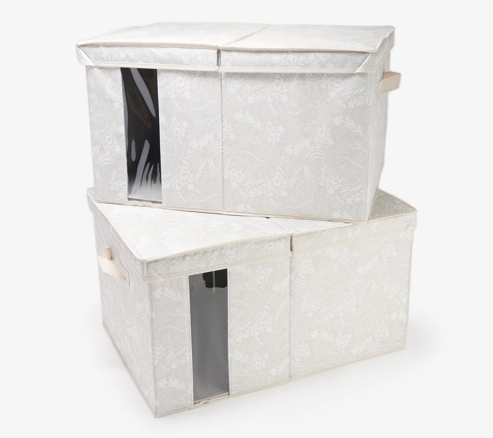 WeThinkStorage Set of 2 Collapsible Jumbo Storage Bins