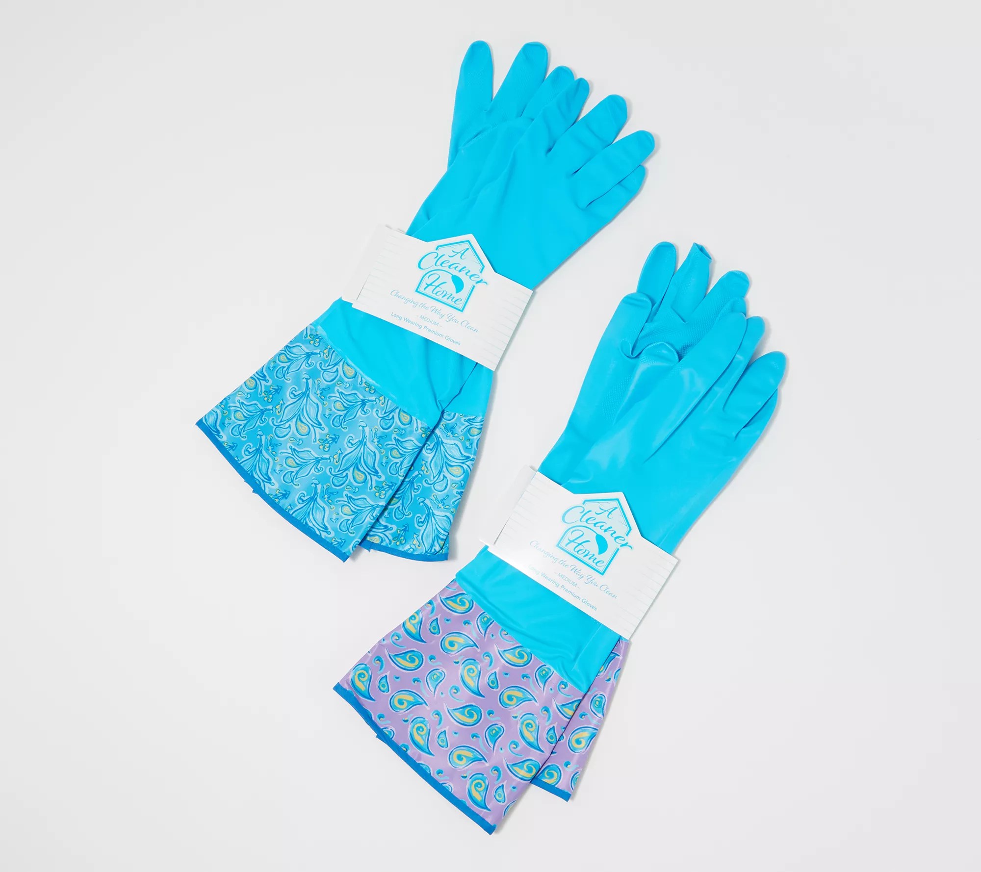 A Cleaner Home Set of 2 Pairs Premium AllPurpose Cleaning Gloves