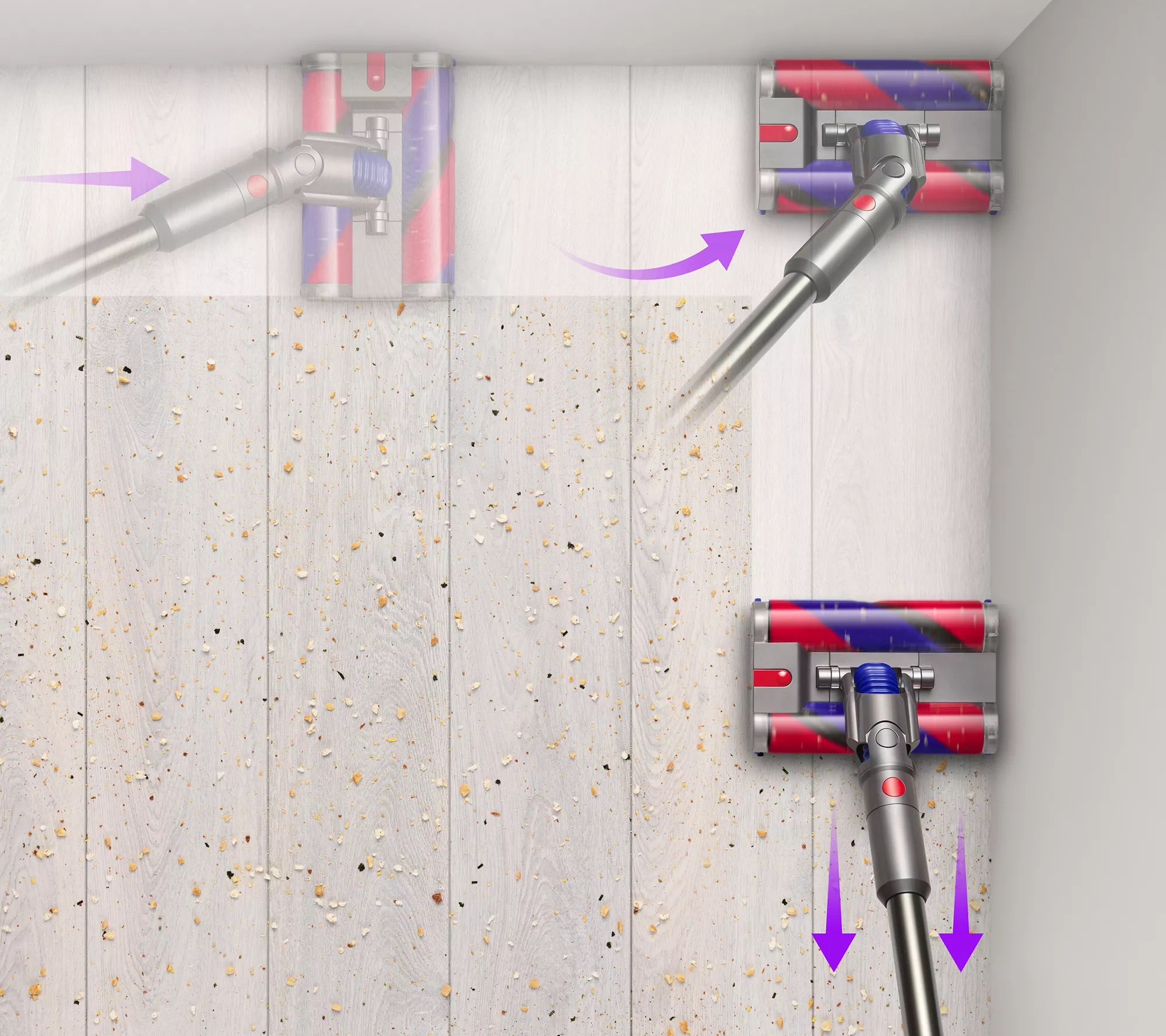 Dyson OmniGlide Hard Floor Cordless Vacuum with 3 Tools