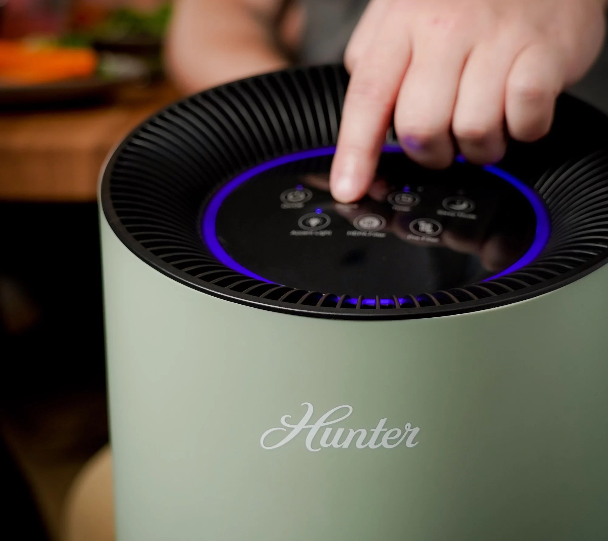 Hunter HP670 True HEPA Digital Tall Tower Air Purifier - QVC.com