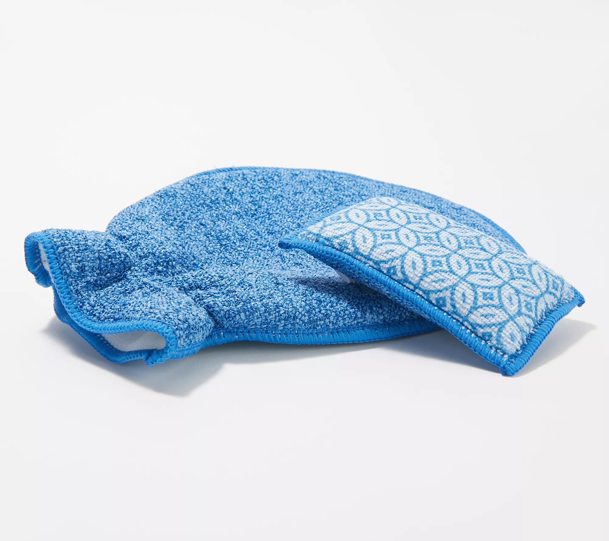 10Piece DiamondFiber Sponge & Mitt Cleaning Set by Campanelli