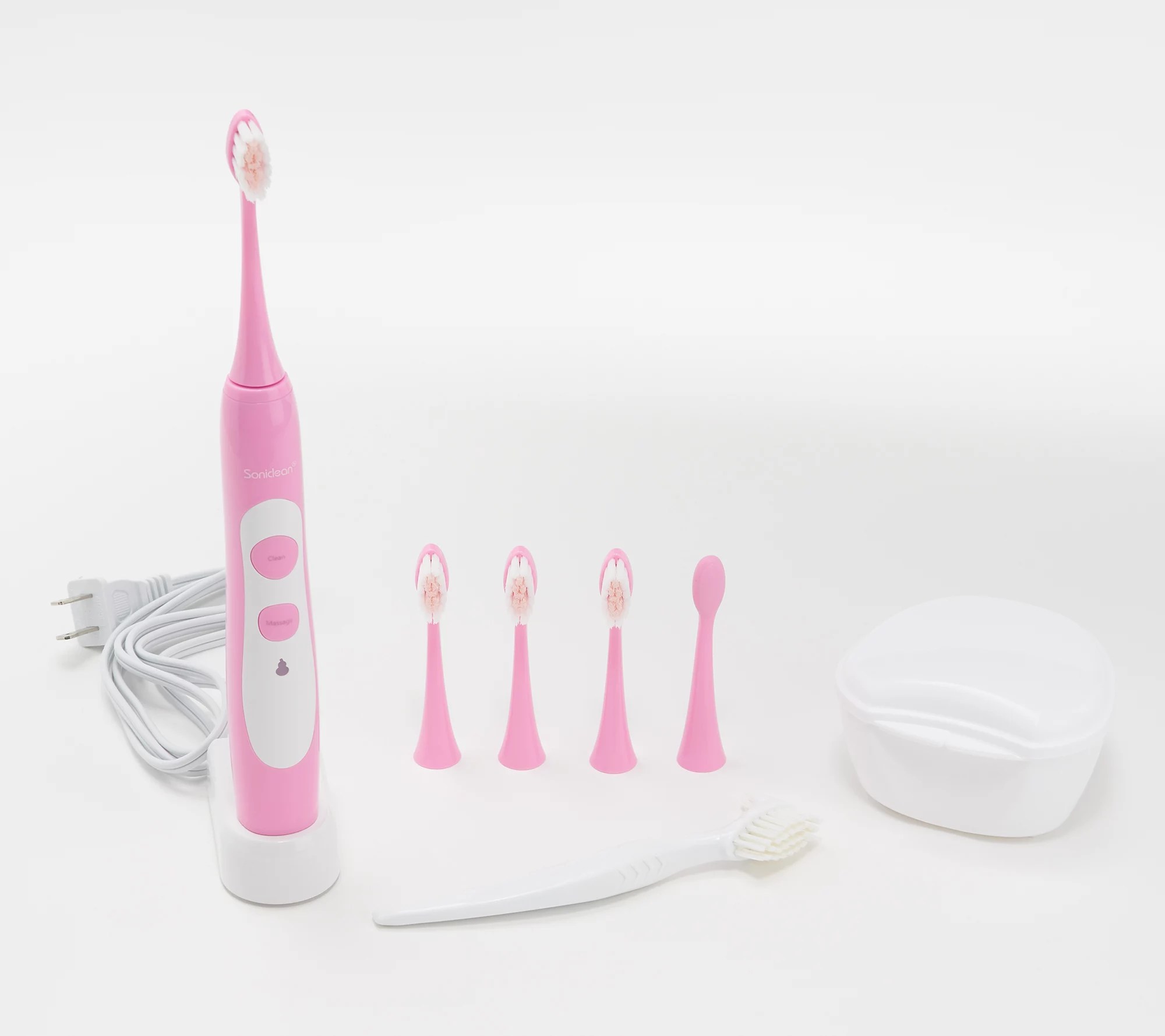 Soniclean Rechargeable Toothbrush with Denture Kit