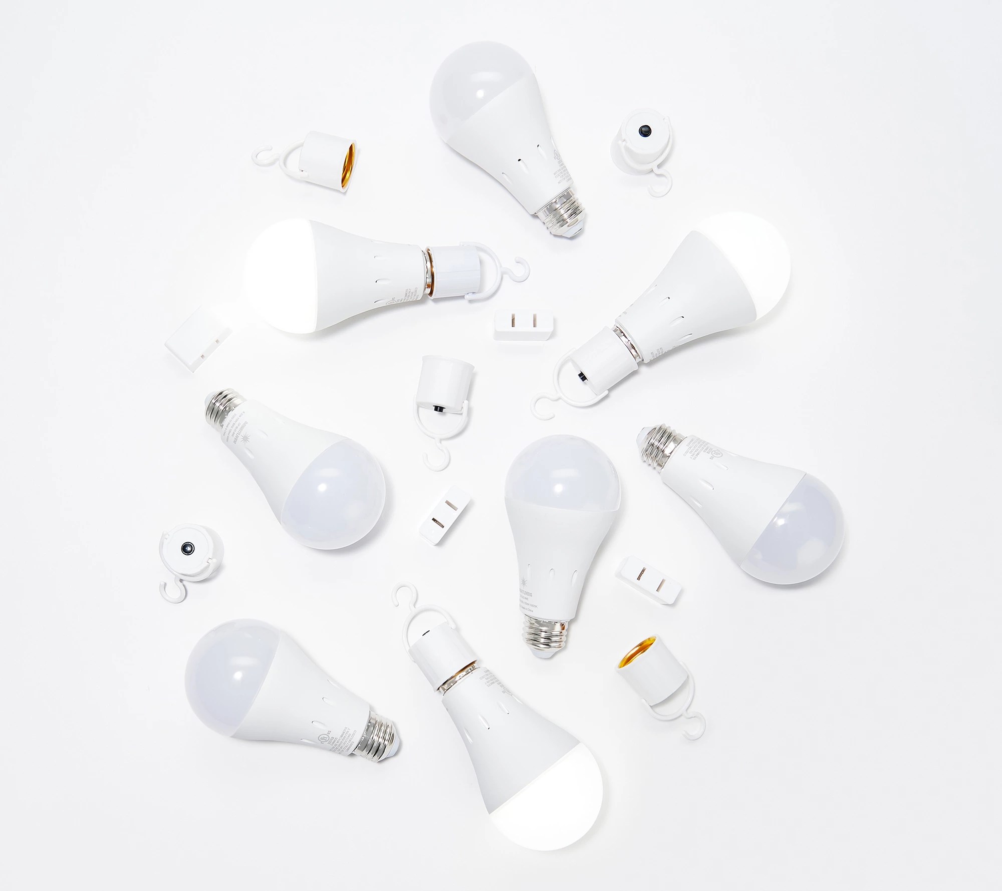 BrightLiving S/8 LED Multi Socket Capable Battery Backup Light Bulbs