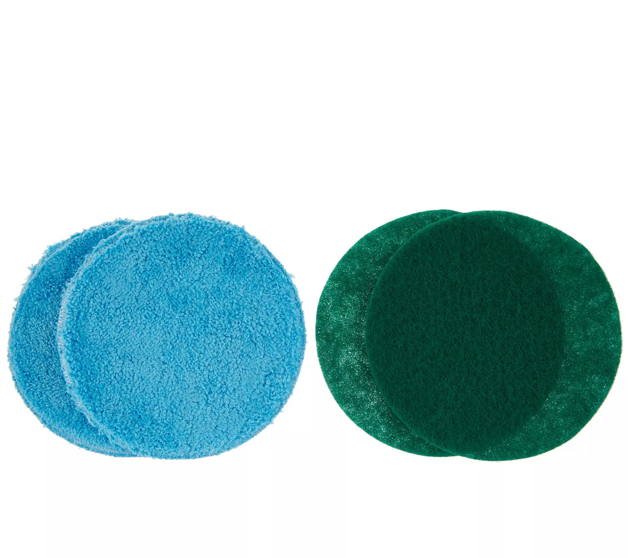 Hover Scrubber Set of 4 Heavy Duty & Lightweight Cleaner Pads