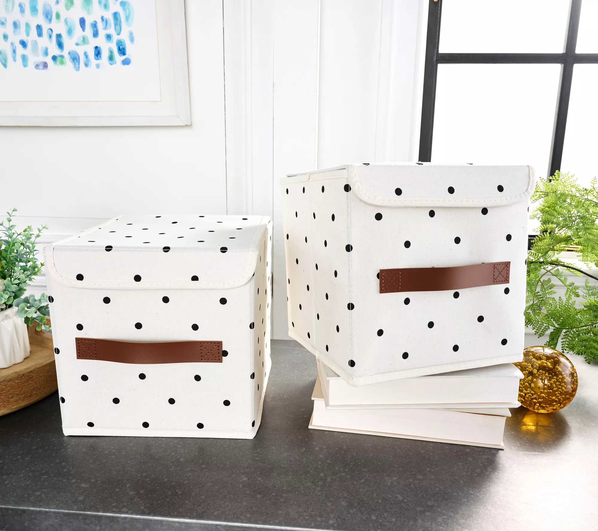 Cella 9" x 9" Small Collapsible Storage Bins