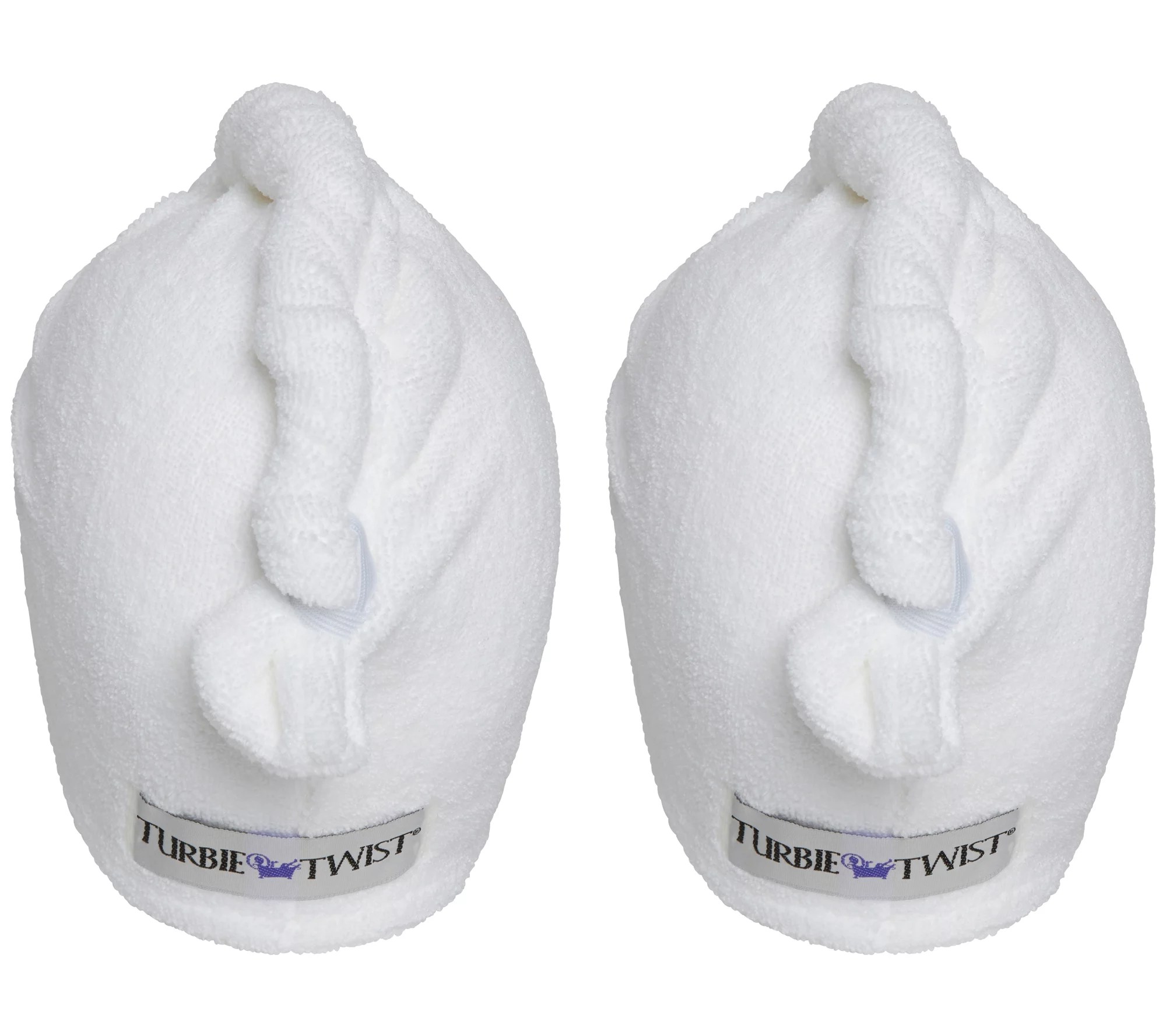 Turbie Twist Set of 2 100 Cotton Extra Long Hair Towels