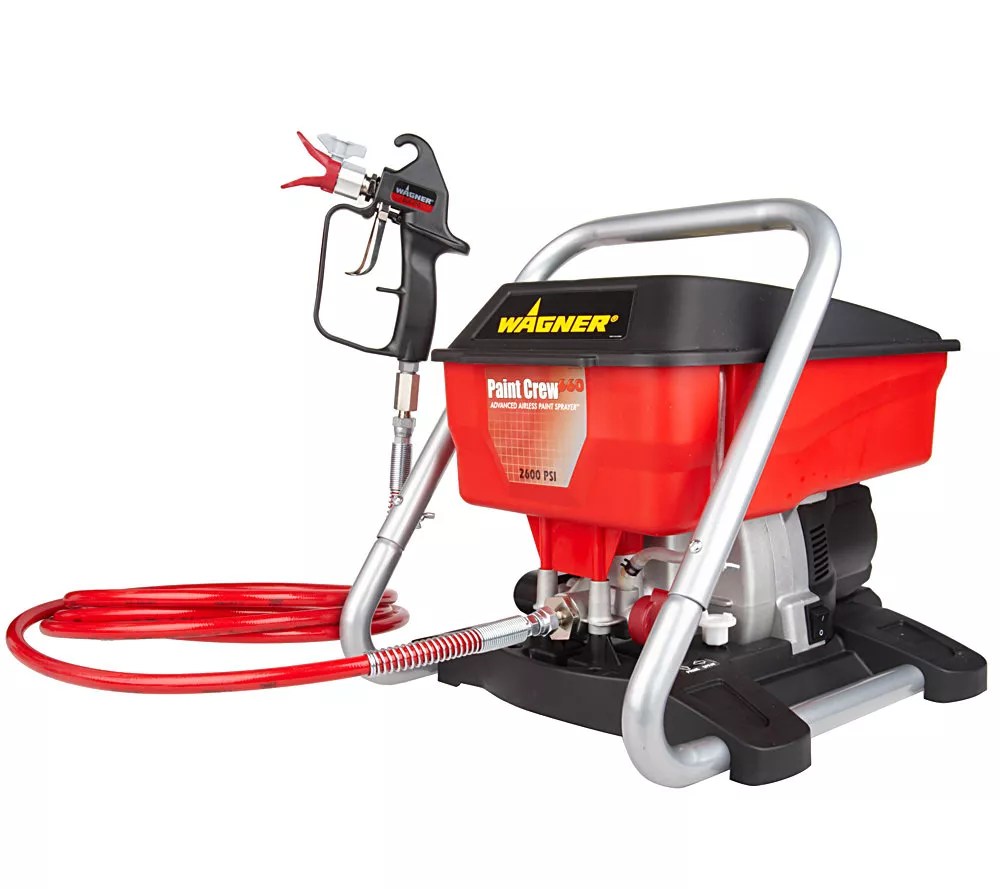 Wagner Paint Crew 2600 Psi 2 Gallon Paint Sprayer Qvc Com