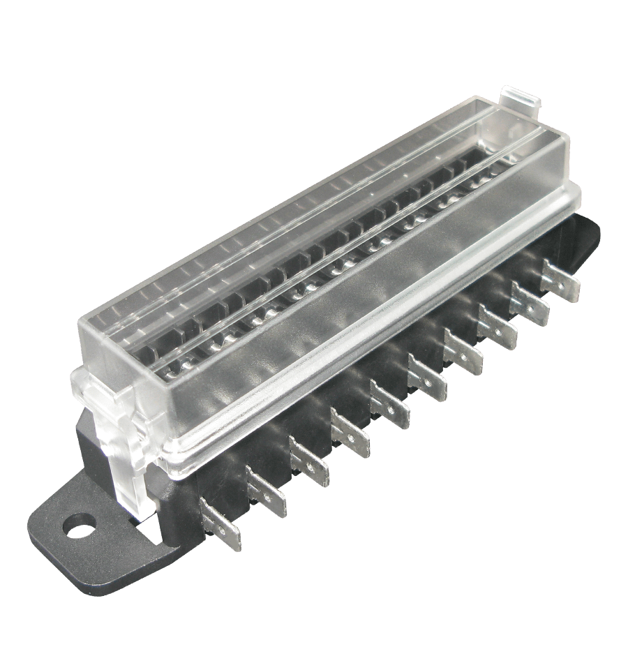 FB1010 10 Way Standard Blade Fuse Box QVEE Automotive Mining Marine