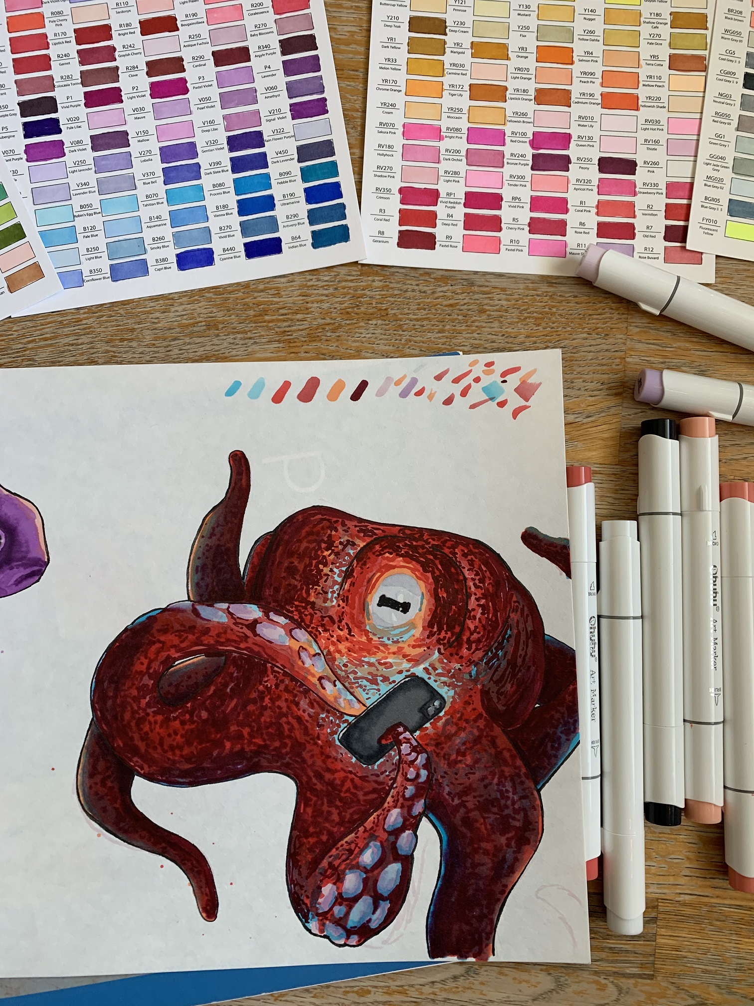 The Joy of Creation A Ohuhu Alcohol Markers Overview Qwerty Articles