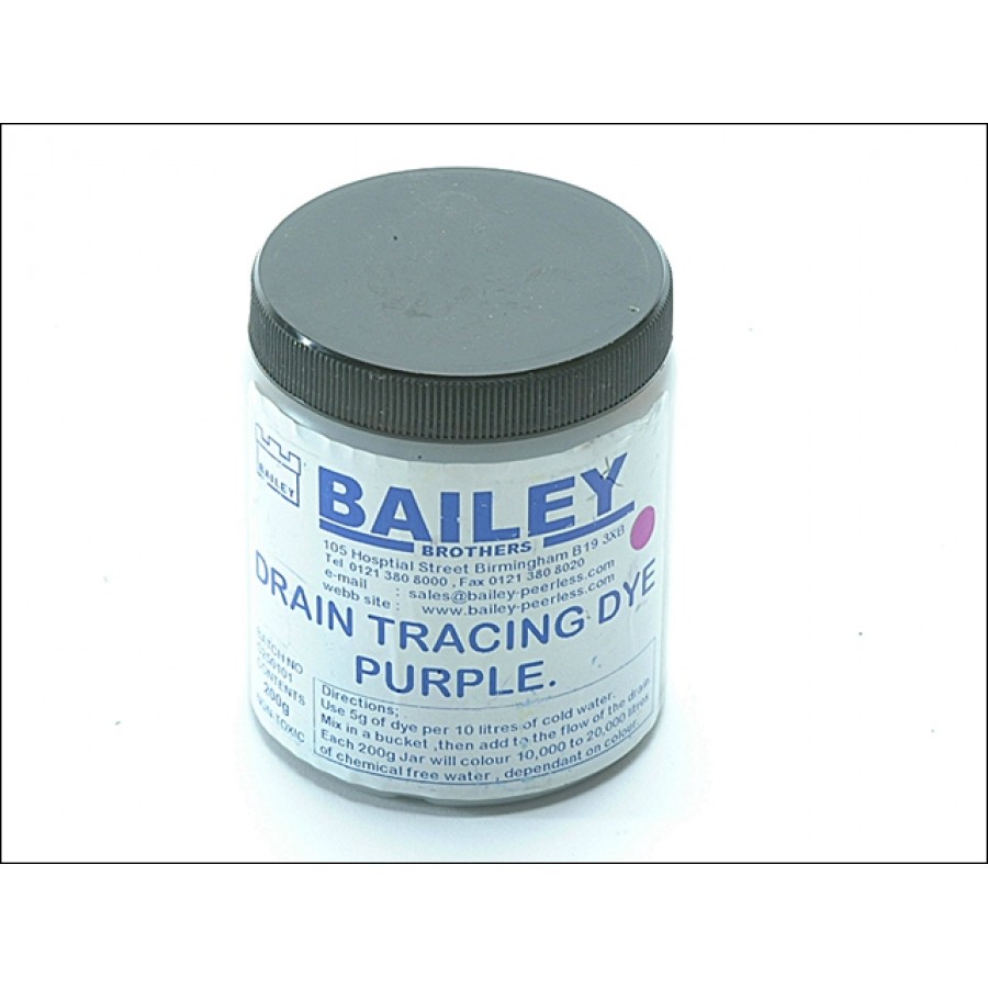 Bailey 3592 Drain Tracing Dye Purple BAI3592 Plumbing & Heating