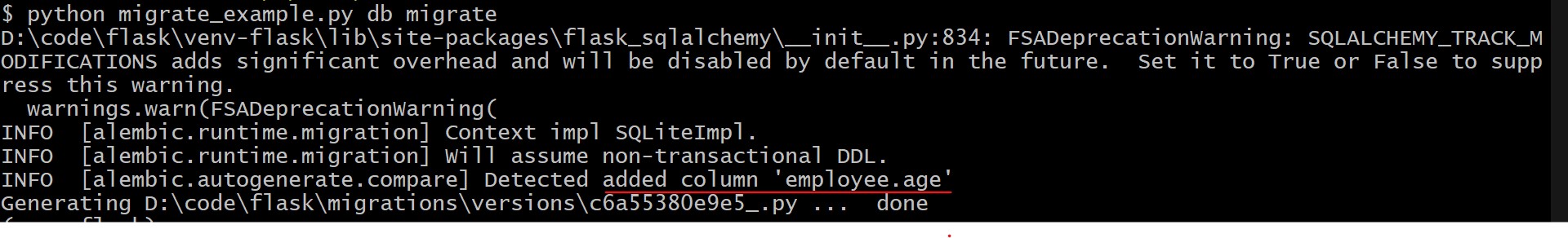 Getting started with Database Schema Migration (FlaskMigrate) Qxf2 BLOG