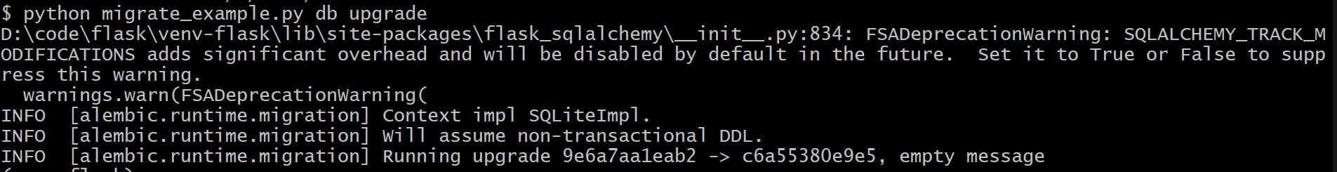 Getting started with Database Schema Migration (FlaskMigrate) Qxf2 BLOG