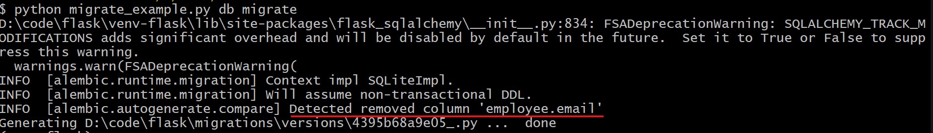 Getting started with Database Schema Migration (FlaskMigrate) Qxf2 BLOG