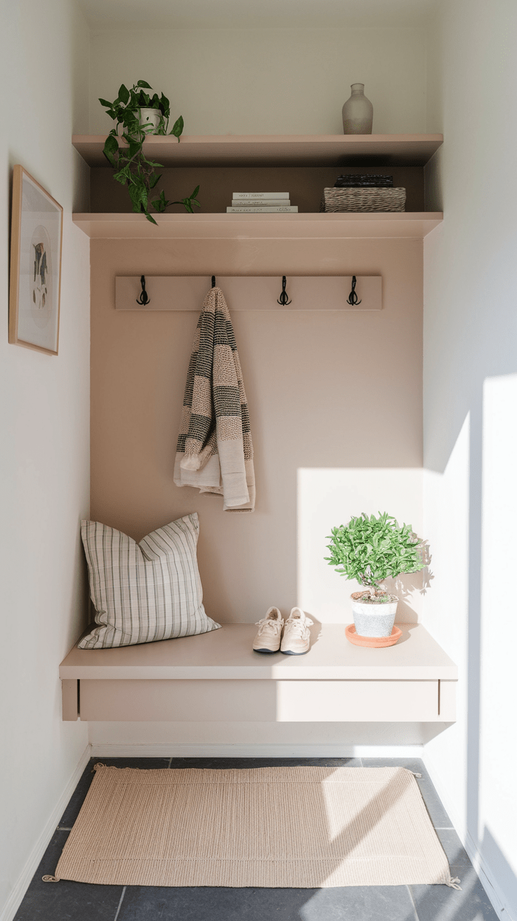 22 Small Entryways Ideas for Storage, Decor, and Organization