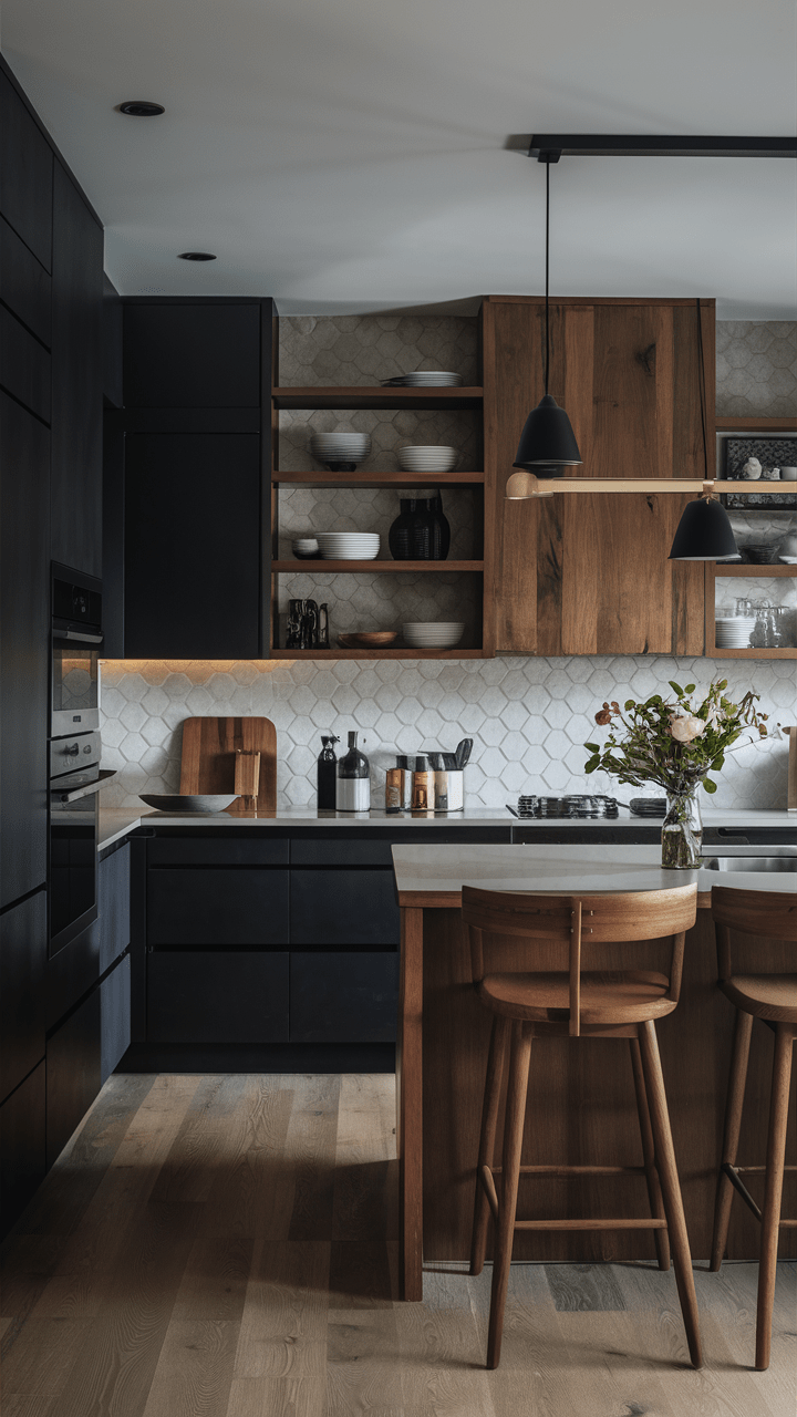 20 Dark Kitchen Ideas for a Stylish and Modern Home Dark Kitchen