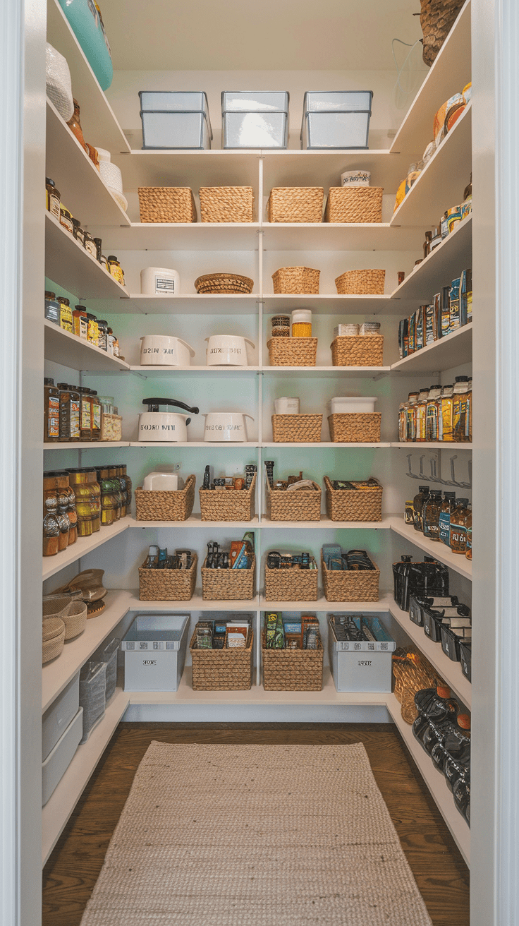 20 WalkIn Pantry Ideas Smart Layouts for Small, Modern, and Rustic