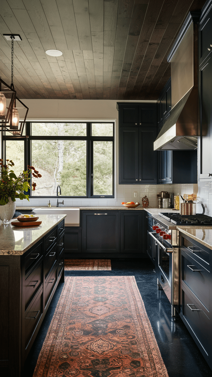 20 Dark Kitchen Ideas for a Stylish and Modern Home Dark Kitchen