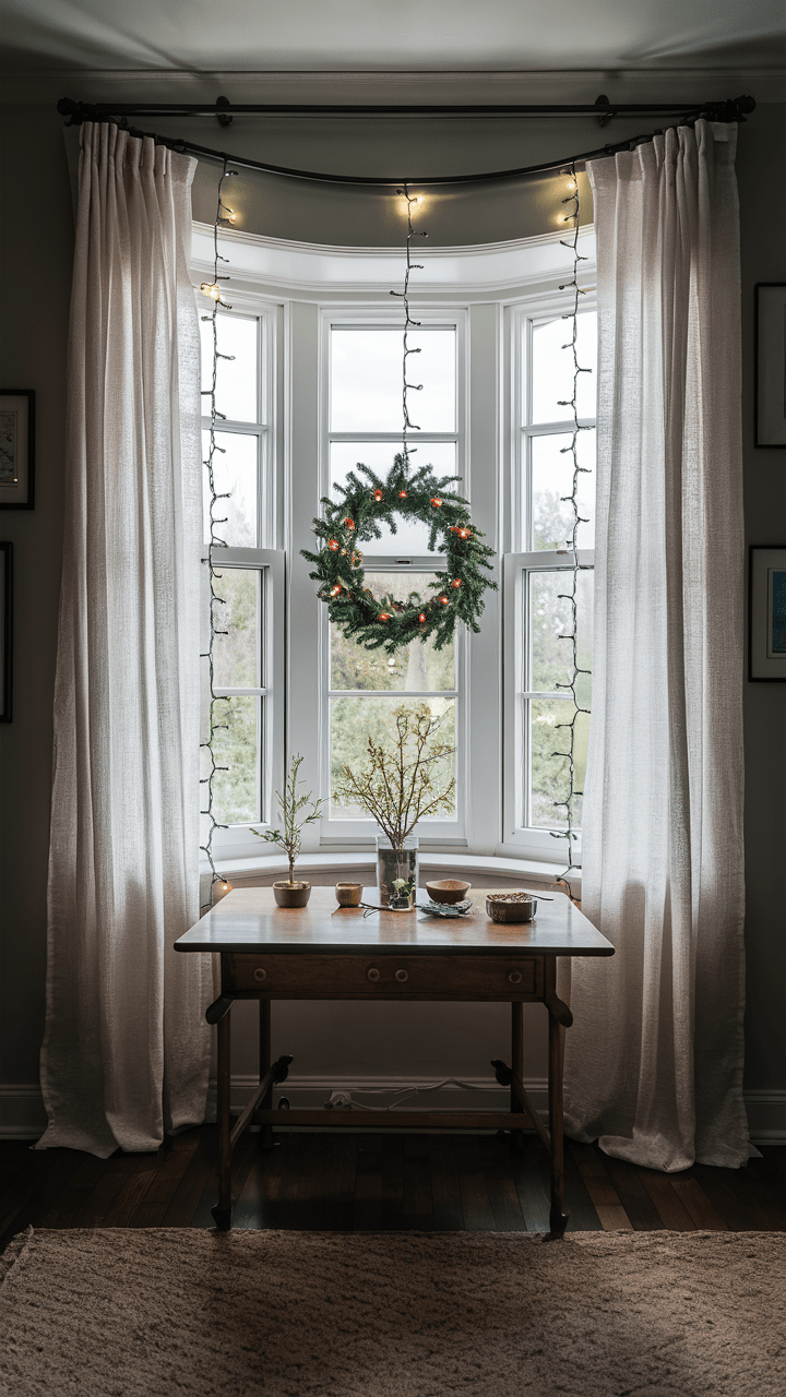 19 Creative Ideas for Christmas Lights on Windows Indoor, Outdoor