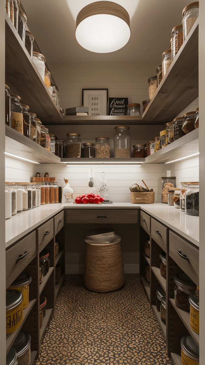 20 Small WalkIn Pantry Ideas Layouts, Shelves, and Modern Storage