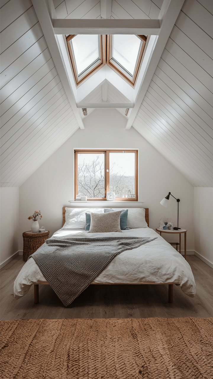 22 Inspiring Low Ceiling Attic Bedroom Ideas Slanted Walls, Small