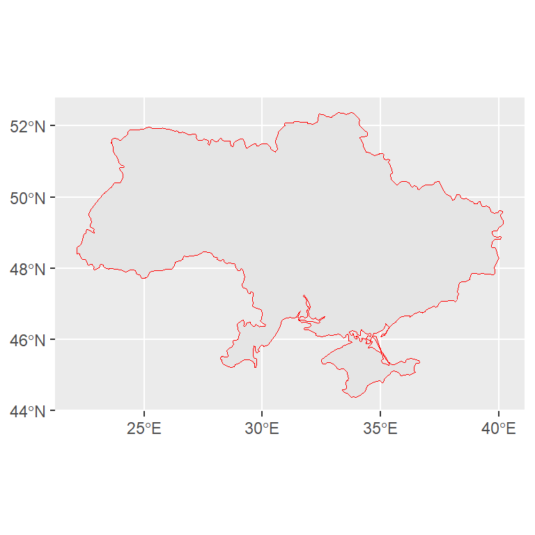 Maps in ggplot2 with geom_sf R CHARTS