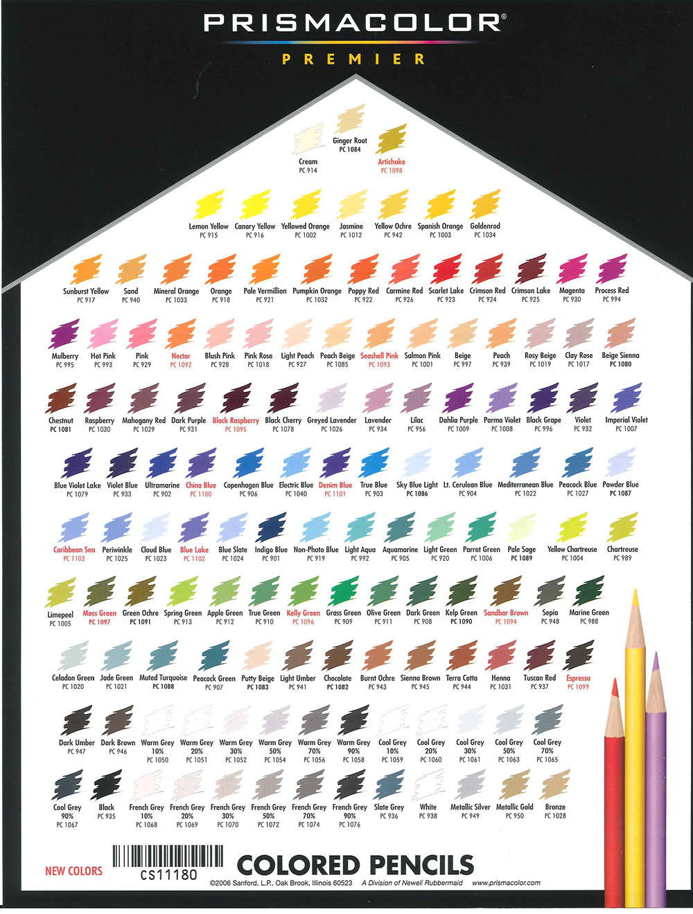 Prismacolor Pencil PC903 True Blue DuAll Art & Drafting Supply