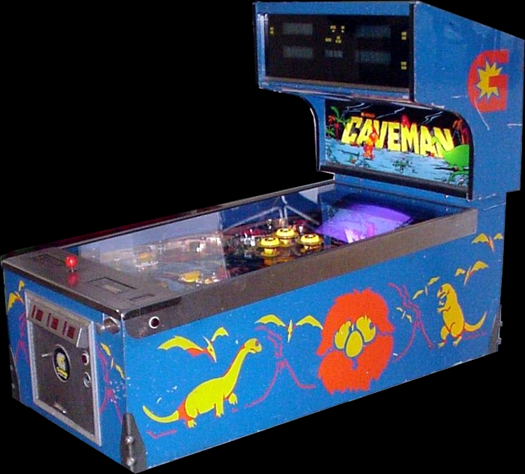 Caveman (Pinball/Video Combo, set 1) ROM