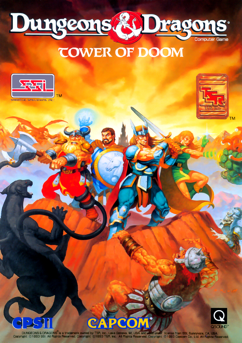 Dungeons & Dragons Tower of Doom (Euro 940412) ROM