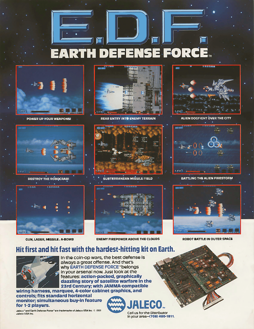 E.D.F. Earth Defense Force (set 1) ROM