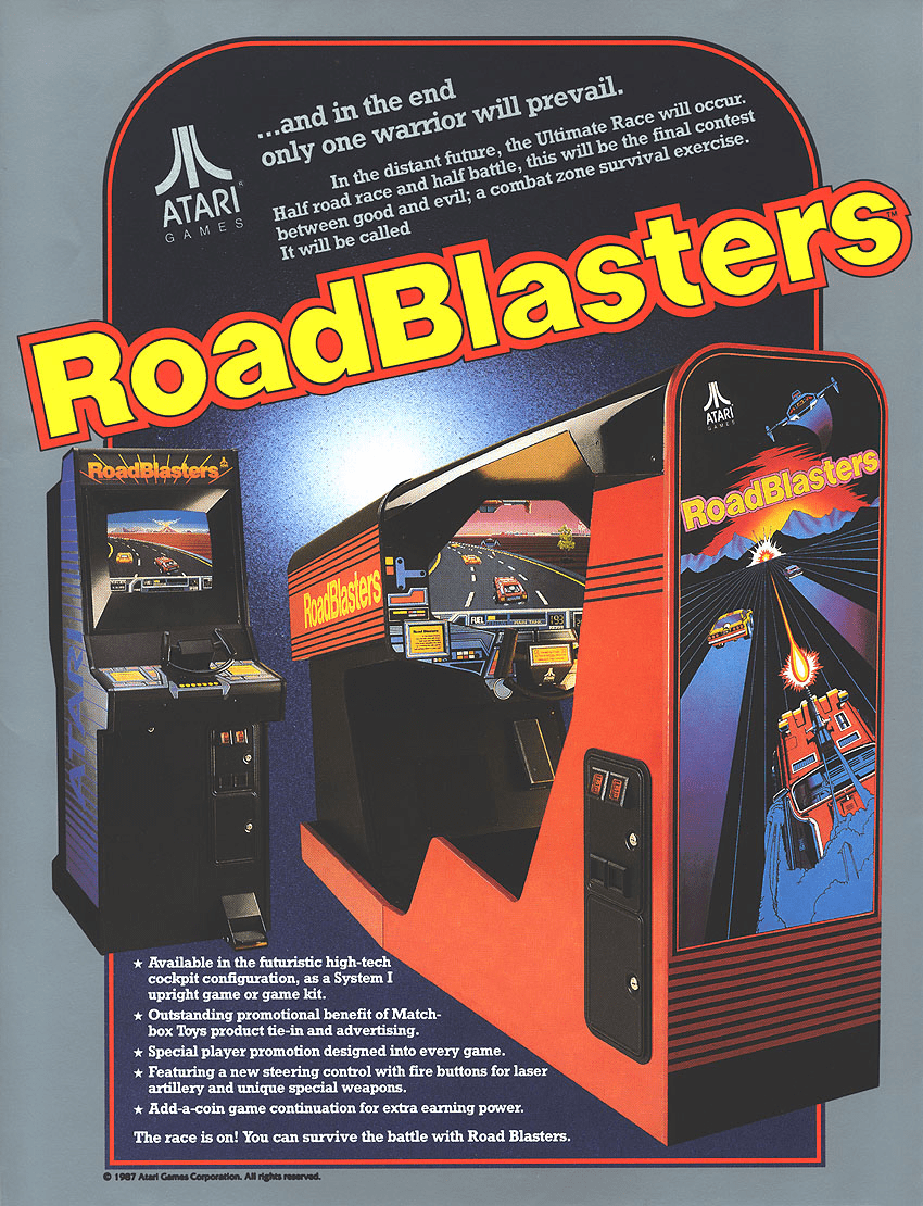 Road Blasters (upright, rev 4) ROM