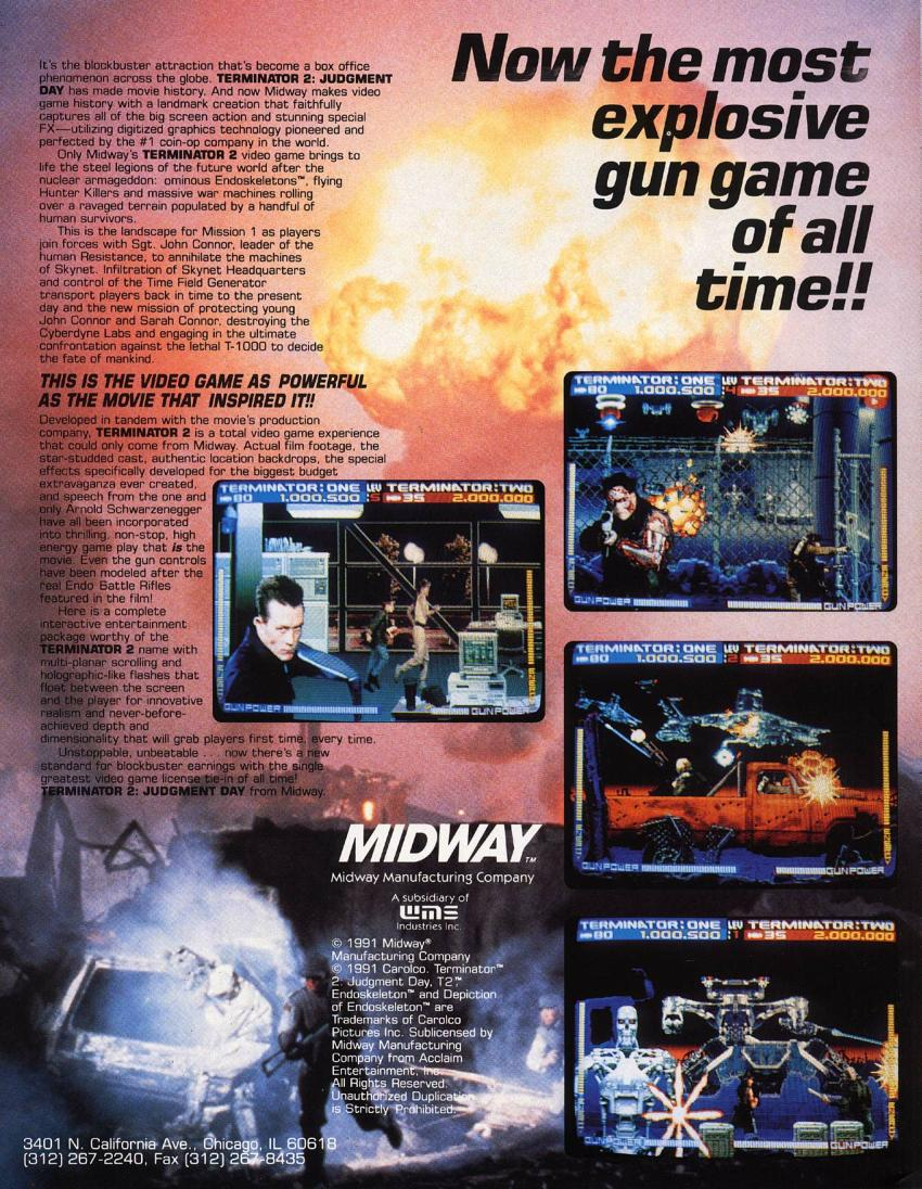 Terminator Arcade Game Rom