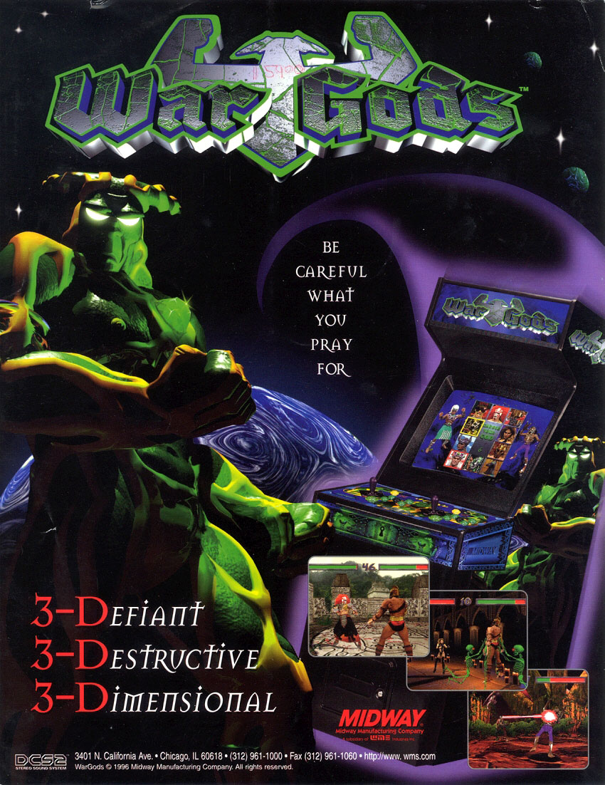War Gods (HD 10/09/1996 Dual Resolution) ROM