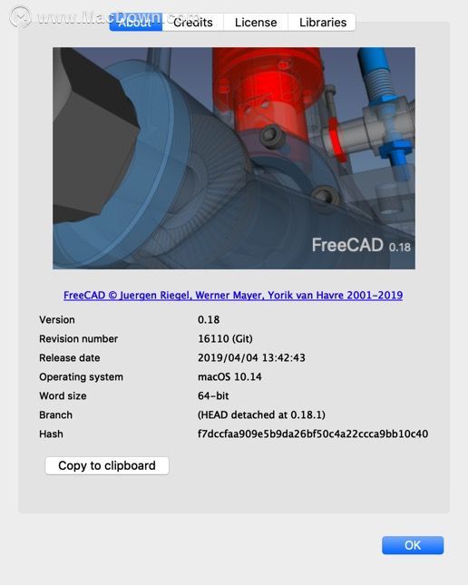 mac免费CAD模型设计软件FreeCAD怎样设置中文模式