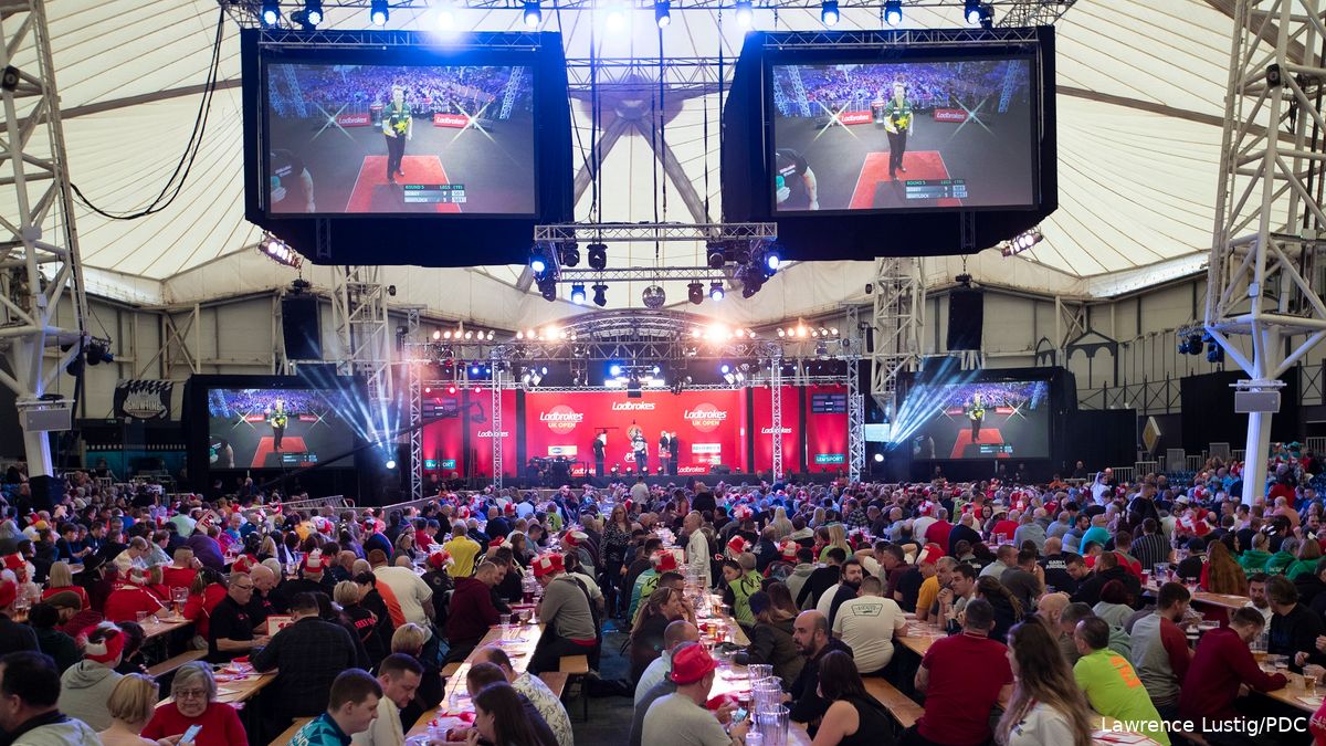 Draw revealed for the 2024 UK Open; The FA Cup of darts