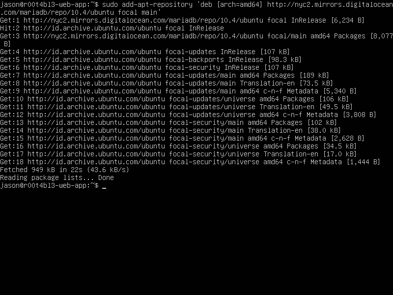 How to Install MariaDB 10.4 on Ubuntu 20.04 Focal Fossa