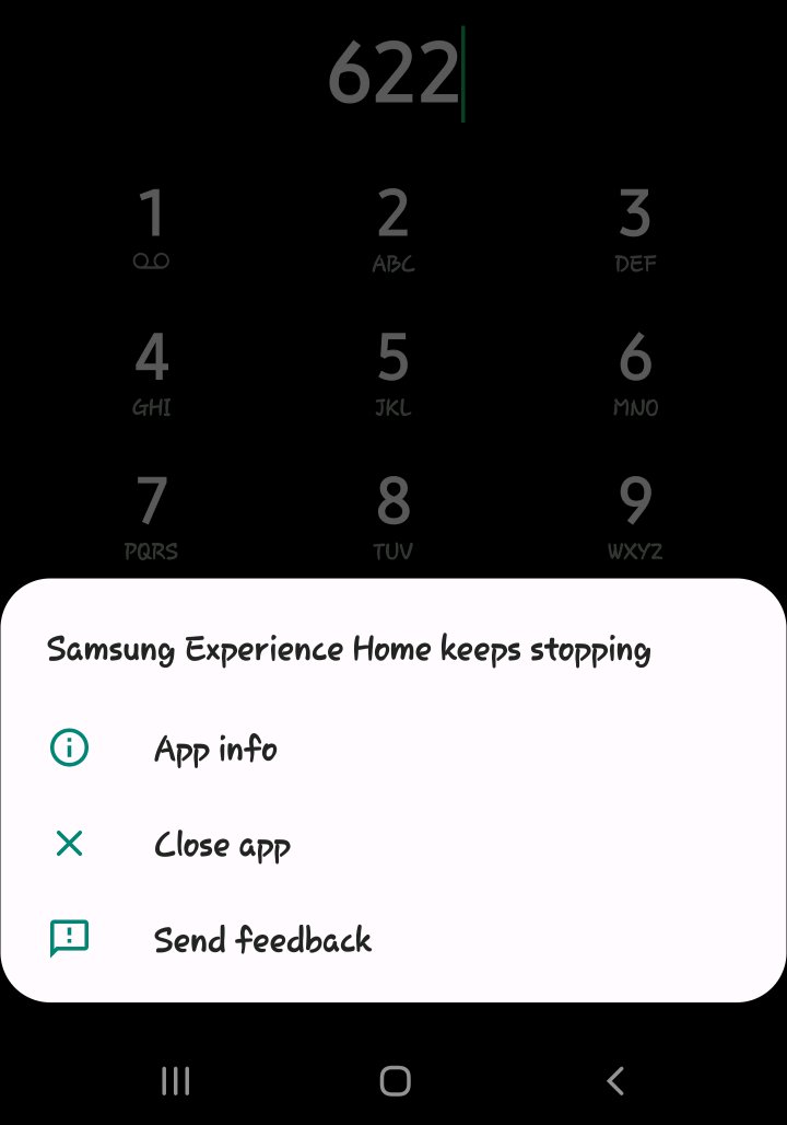 SAMSUNG EXPERIENCE HOME KEEPS STOPPING EVEN AFTER Samsung Members