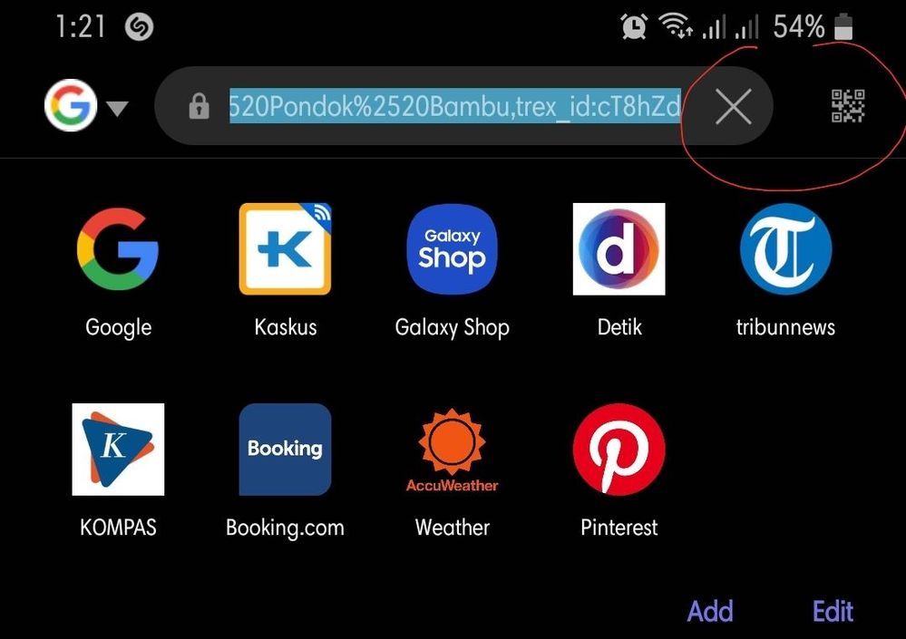 How can i scan a QR code in samsung galaxy A7(2018