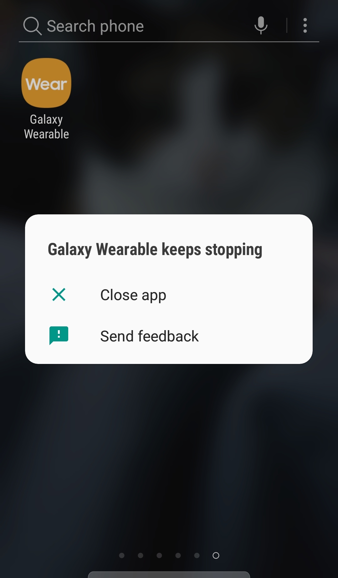 Samsung Apps Keep Stopping Message / Maybe you would like to learn more